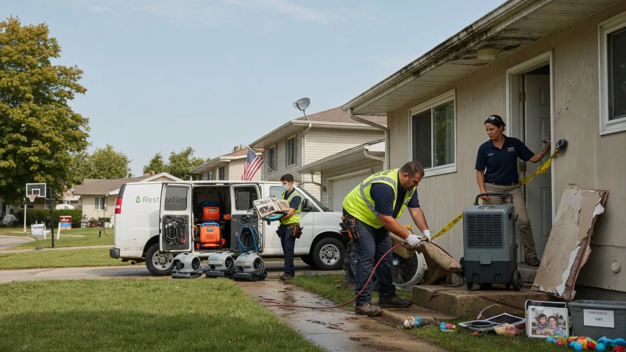 Water Damage Restoration in Piedmont, KS near me